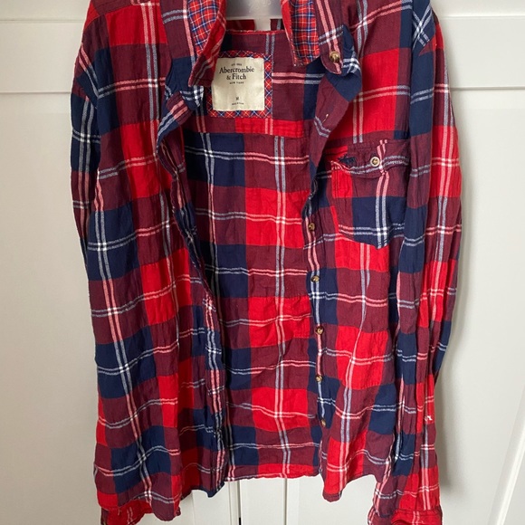 Abercrombie plaid shirt - Picture 1 of 2